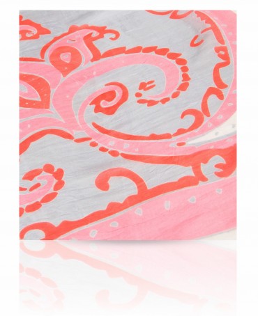 Палантин Женский S-PAISLEY/GREY.RED